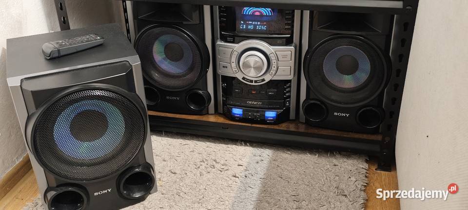 Wieża SONY GENEZI MHC GTZ3i Nowy Dwór Mazowiecki