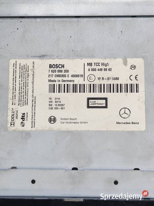 Radio Nawigacja A0004466962 BOSCH 7620000355 Zawichost