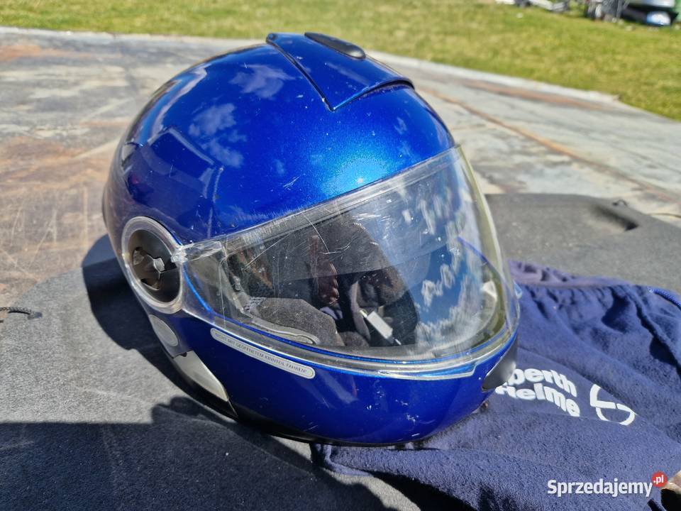 Schuberth Concept kask szczękowy niebieski ORG Mielec