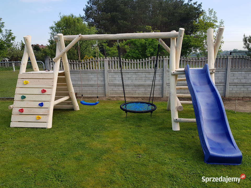 Plac zabaw huśtawki ślizg montaż Wrocław sprzedam