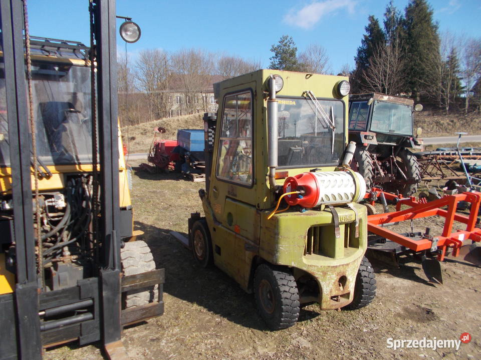 wózek widłowy Clark C500Y 40 gaz 18t podlaskie Karasiewo sprzedam