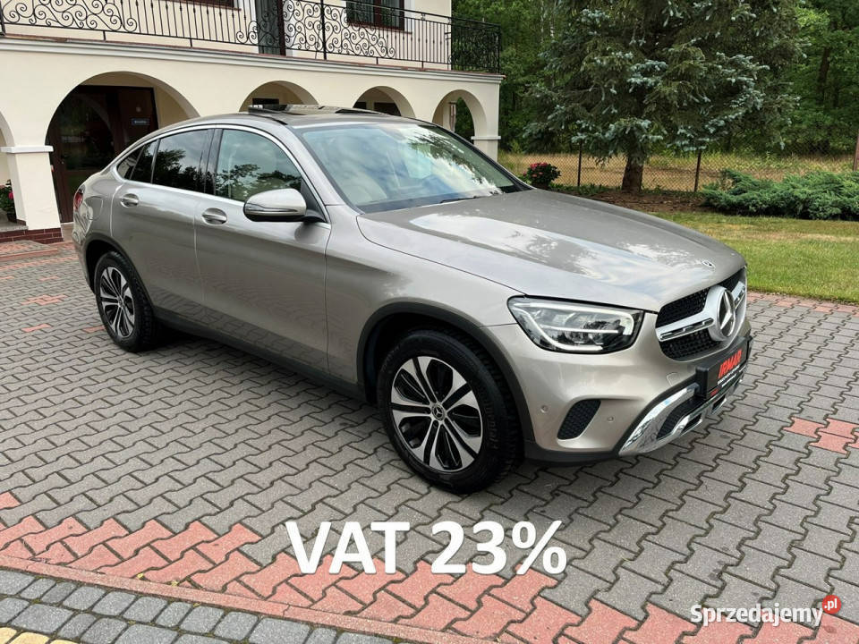 Mercedes GLC 200 Coupe Beżowe skóry Kamera 163KM mazowieckie Lipówki