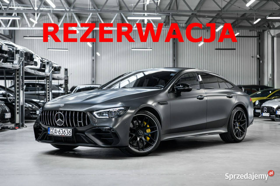 Mercedes AMG GT 53 AMG Salon Polska Bezwypadkowy łopatki zmiany biegów