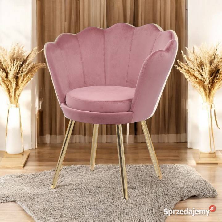 Fotel Shell Różowy Wysyłka 24H Dostawa 0 Tarchały Małe