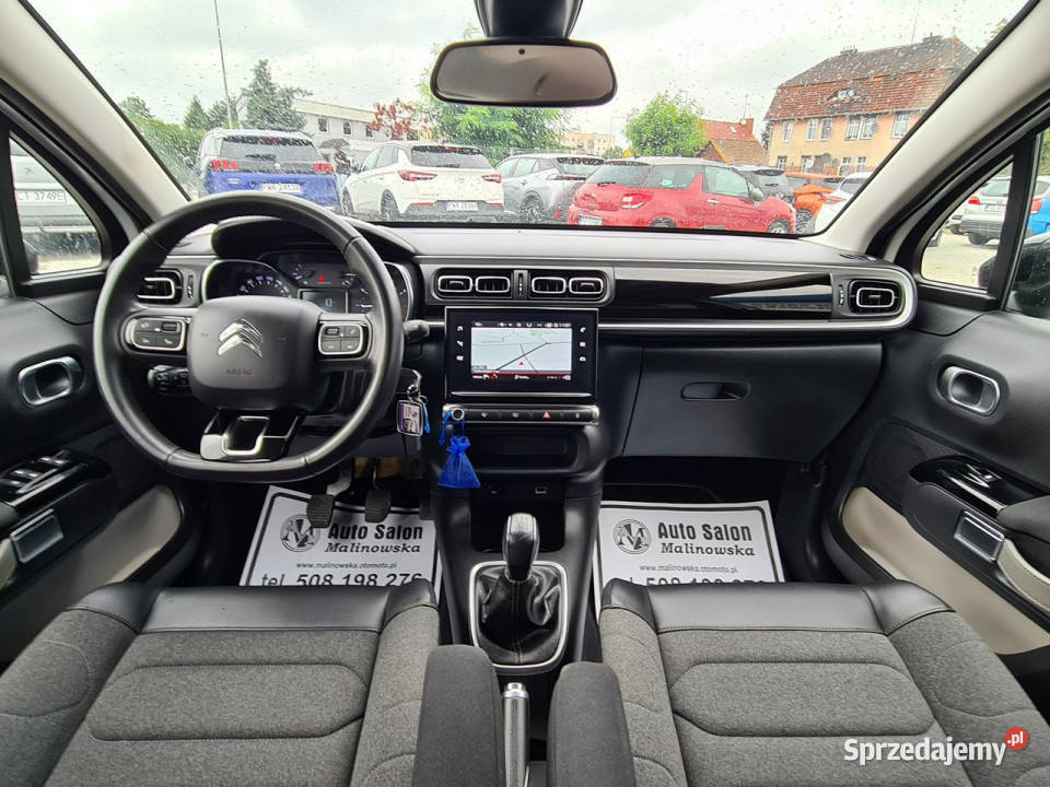 Citroen C3 Navi Kamera PDC Półskóry Full Led VAT marża Wągrowiec sprzedam