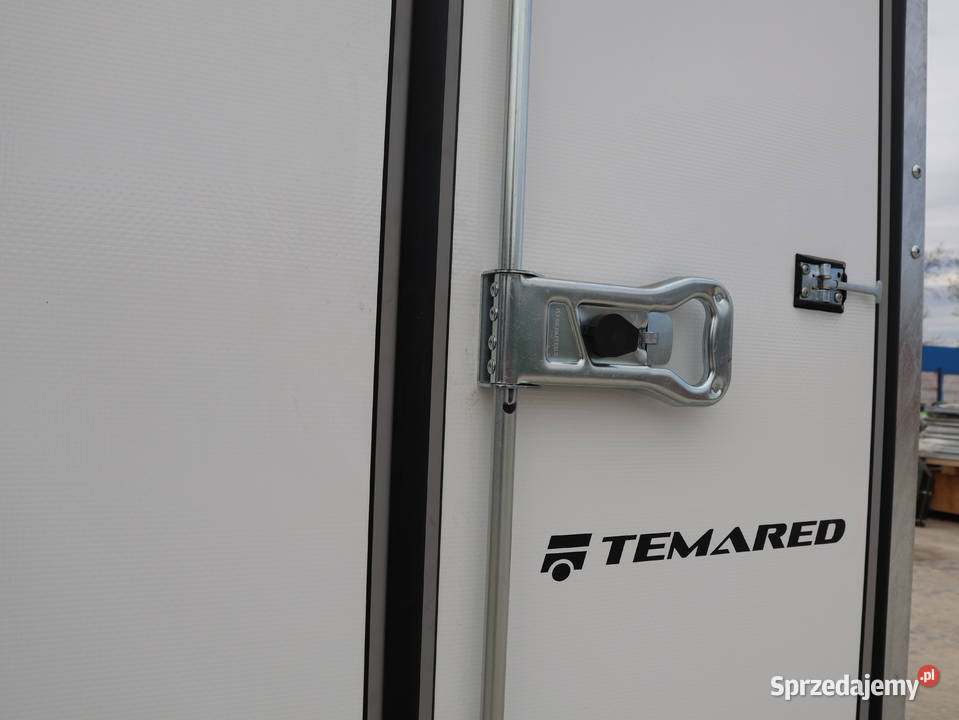 TEMARED BOX 25122 075T przyczepa zamknięta Cegielsko sprzedam