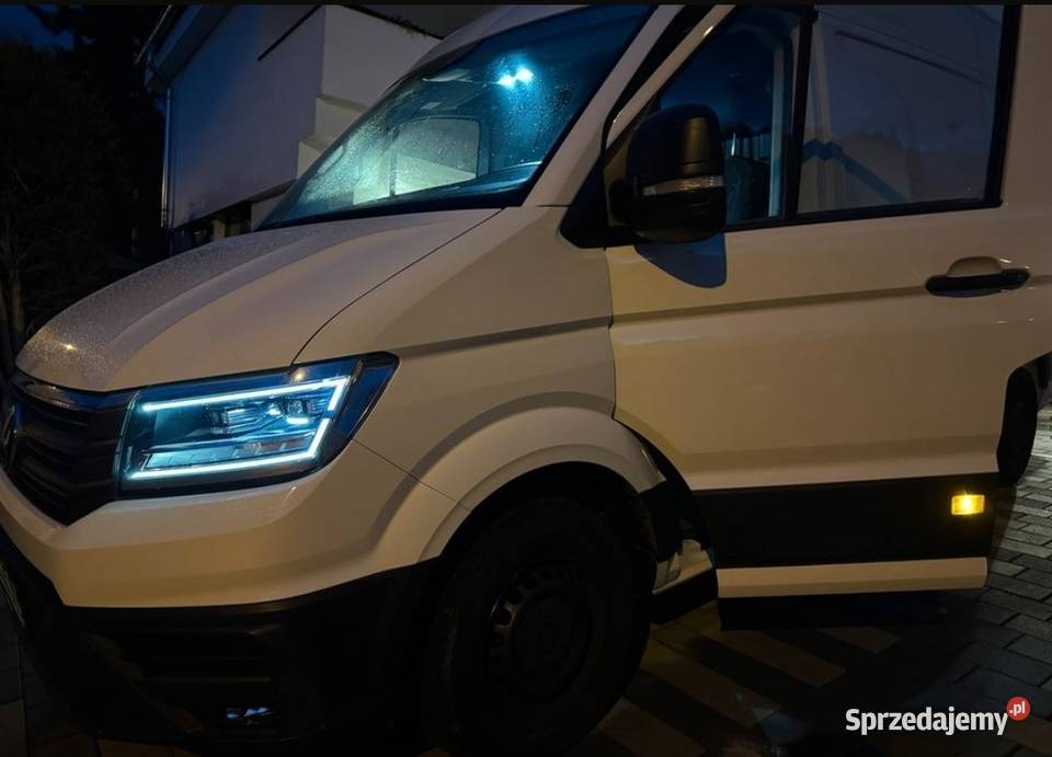 VW CRAFTER TDI AUTOMAT LED 112000 Euro6 podgrzewane lusterka boczne Volkswagen Tarnowskie Góry