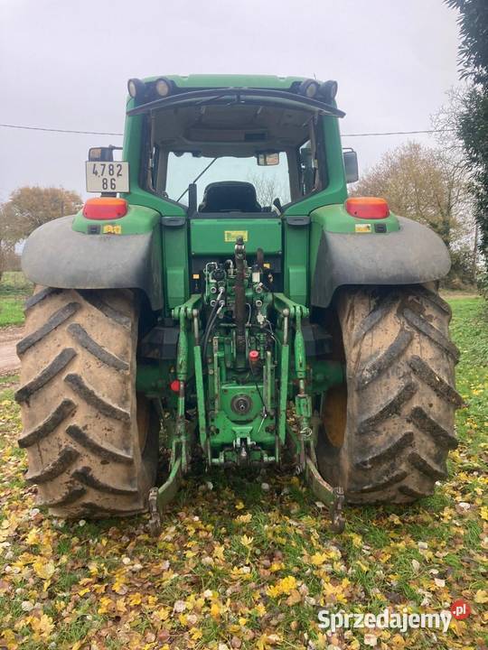 John Deere 6920 s TLS Kabina amortyzowana moc John Deere Czersk sprzedam