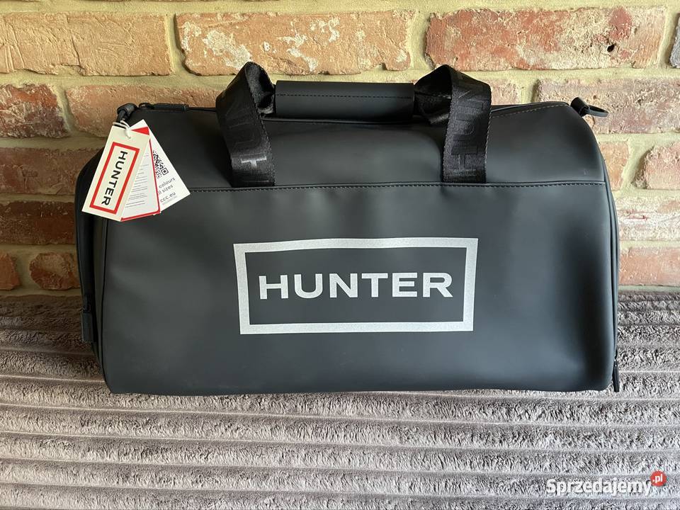 Torba Hunter czarna Unisex na ramię siłownię kujawsko-pomorskie Toruń