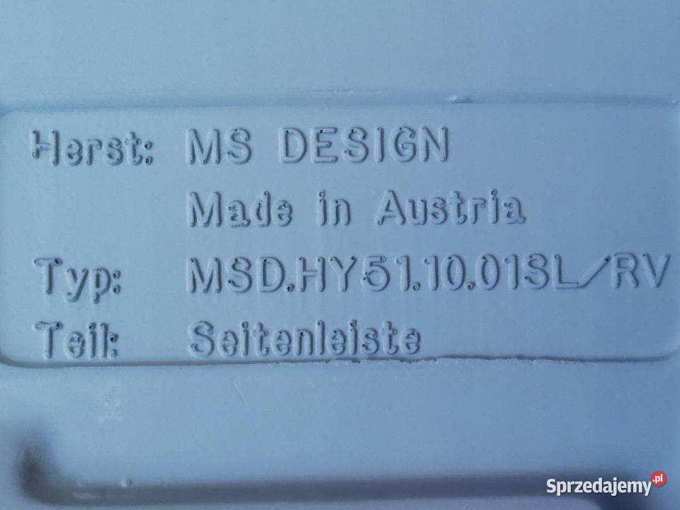 HYUNDAI IX35 SPORT MS DESIGN DOKŁADKA PRÓG PRAWY Pleszew