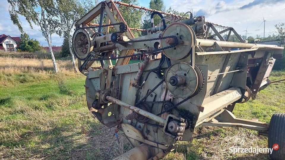 Heder 420m Wózek Kombajn Zbożowy Fortschritt Żarska Wieś