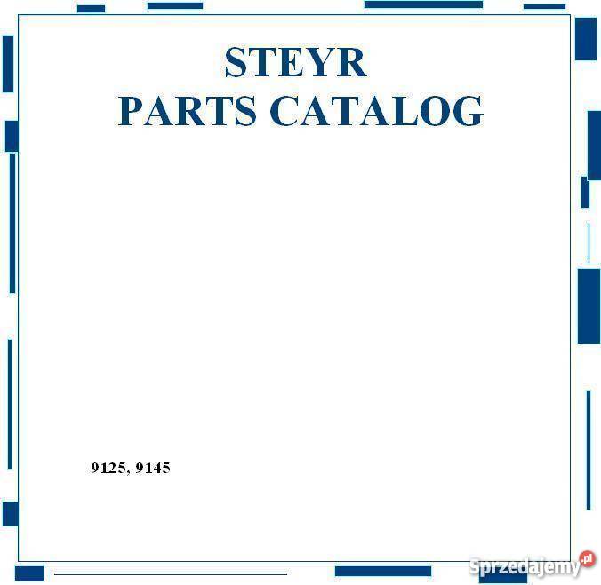 Steyr 9125 9145 katalog części naprawa wysyłka