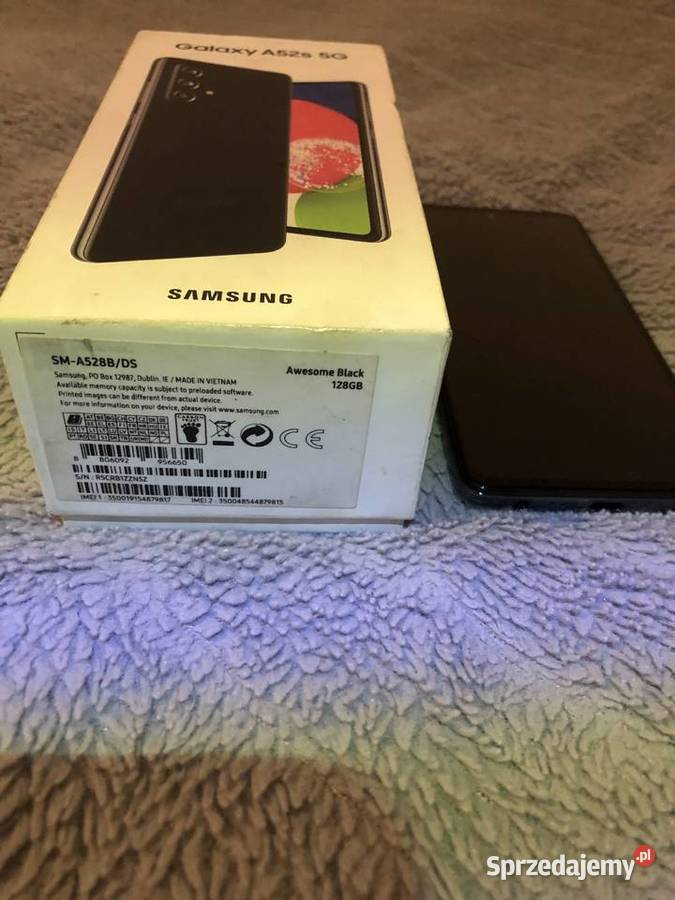 GALAXY A52S 5G 128GB 6GB SM A528BDS Sosnowiec sprzedam