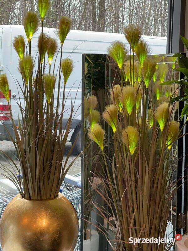 Sztuczna trawa dekoracyjna Premium podświetlana małopolskie Golkowice