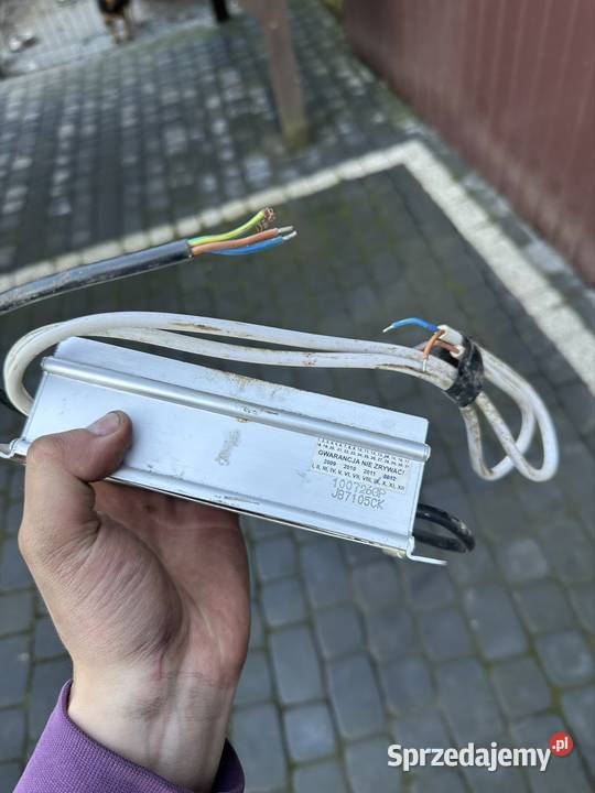 Zasilacz Uniw 12V 5A 60W wodoodporny IP68