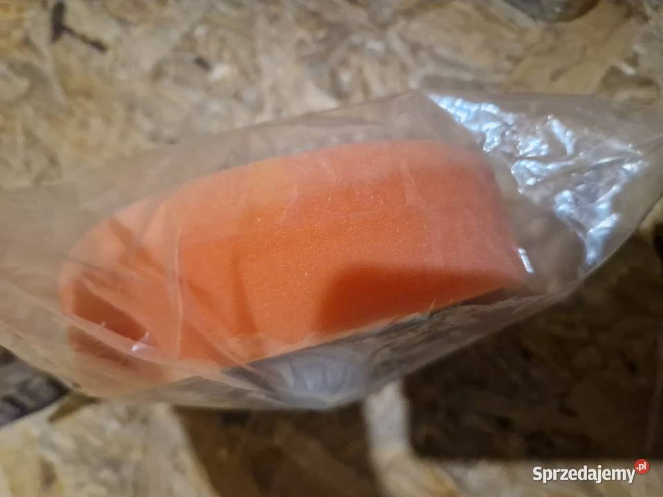 Gąbka polerska czarna 150mm x 45mm M14 twarda Głogowa