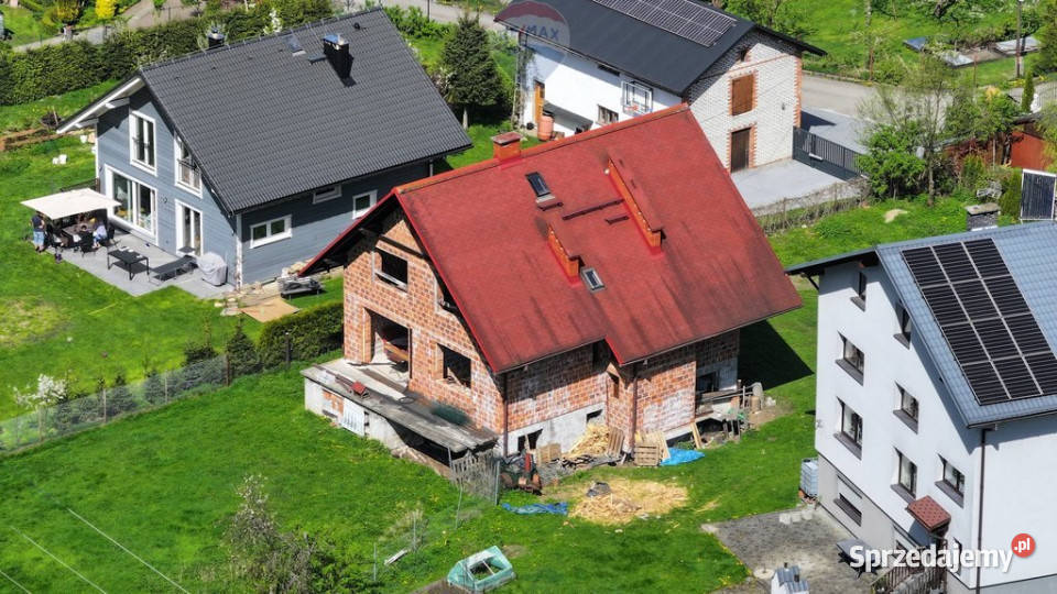 Dom w stanie surowym 150m2 Sprzedaż Wisła sprzedam