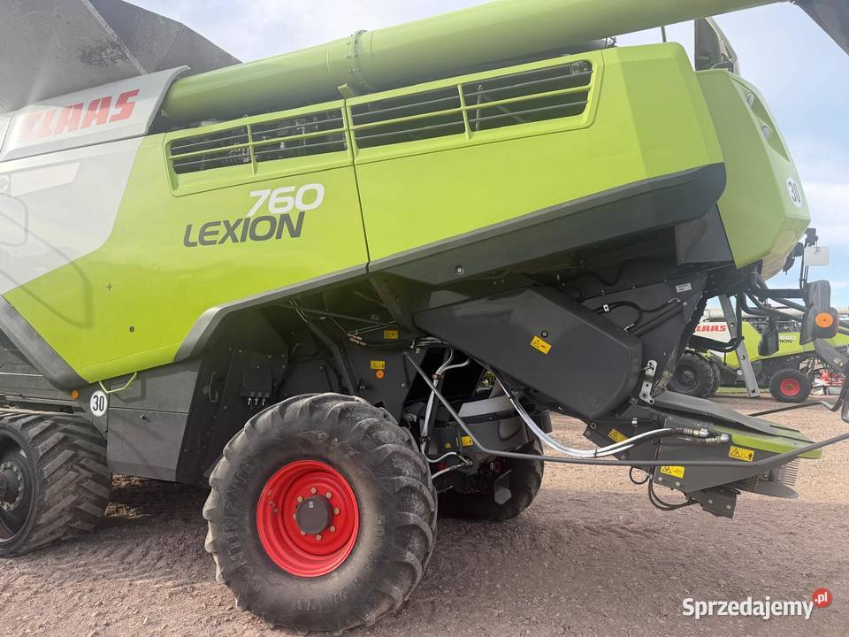 Kombajn zbożowy Claas Lexion 760TT heder V1050 nieuszkodzony dolnośląskie Nowa Ruda sprzedam