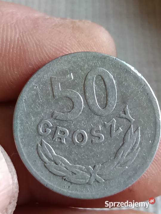 Sprzedam monete 50 groszy 1949 vvvv Chełm