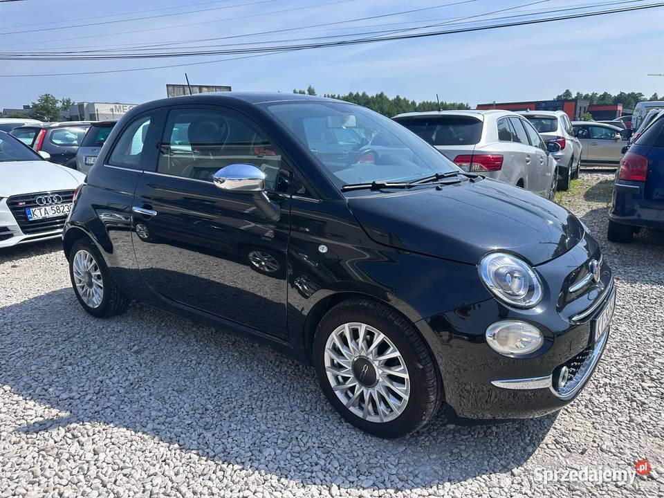 Fiat 500 Automat 2016 Benzyna Hatchback małopolskie Ładna