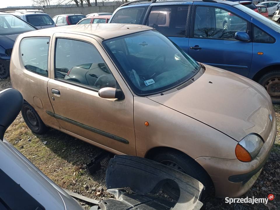 Fiat Seicento 09 27 kW 1998 r dawca części Szklarka Myślniewska