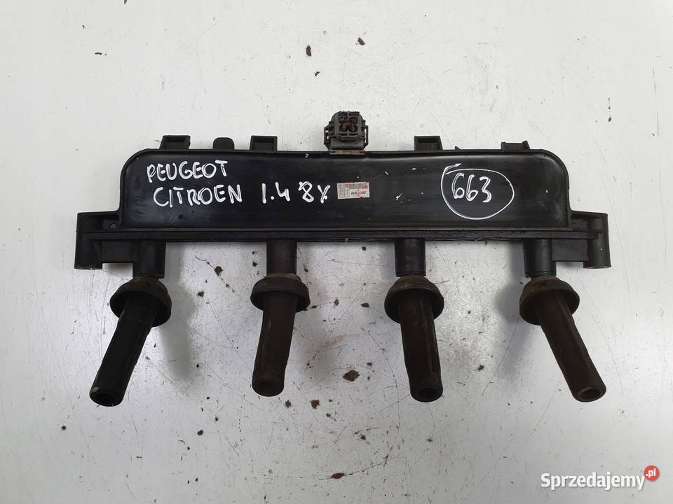 CEWKA ZAPŁONOWA Citroen Peugeot 206 14 8V osobowe lubelskie Rudka