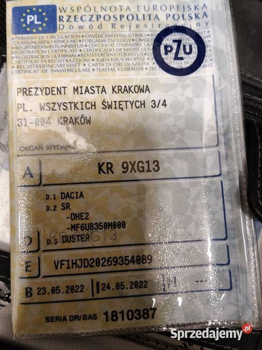 Dacja 2022 światła LED Kraków