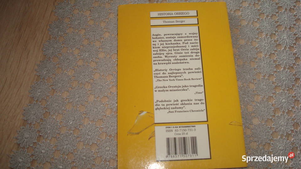 Historia orriego T Berger Zaczernie