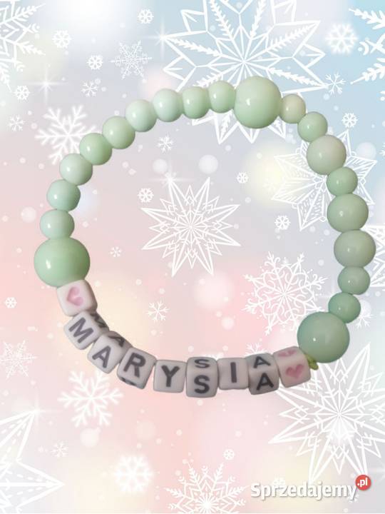 Bransoletki imienne personalizowane Żory