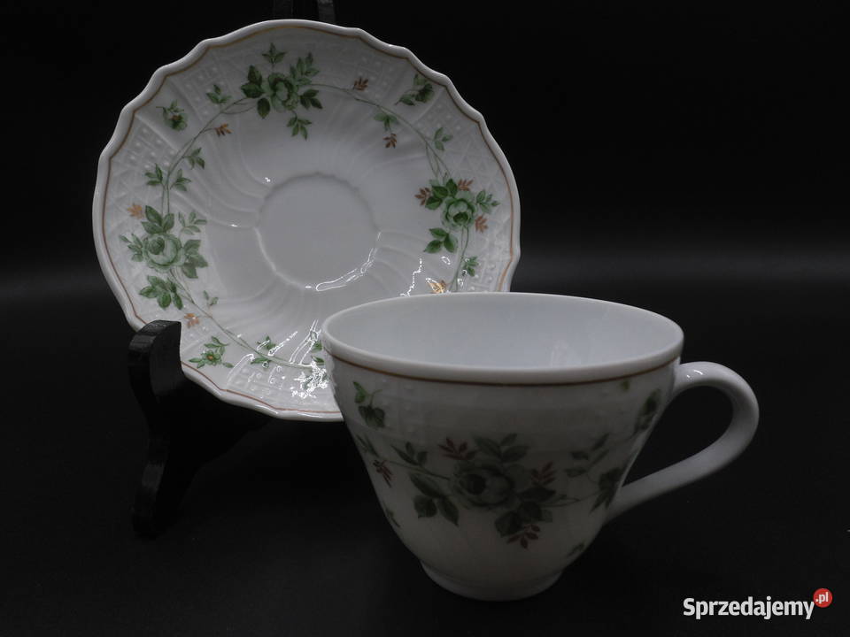 HUTSCHENREUTHER Form Dresden Filiżanka duo Porcelana i szkło Raszków