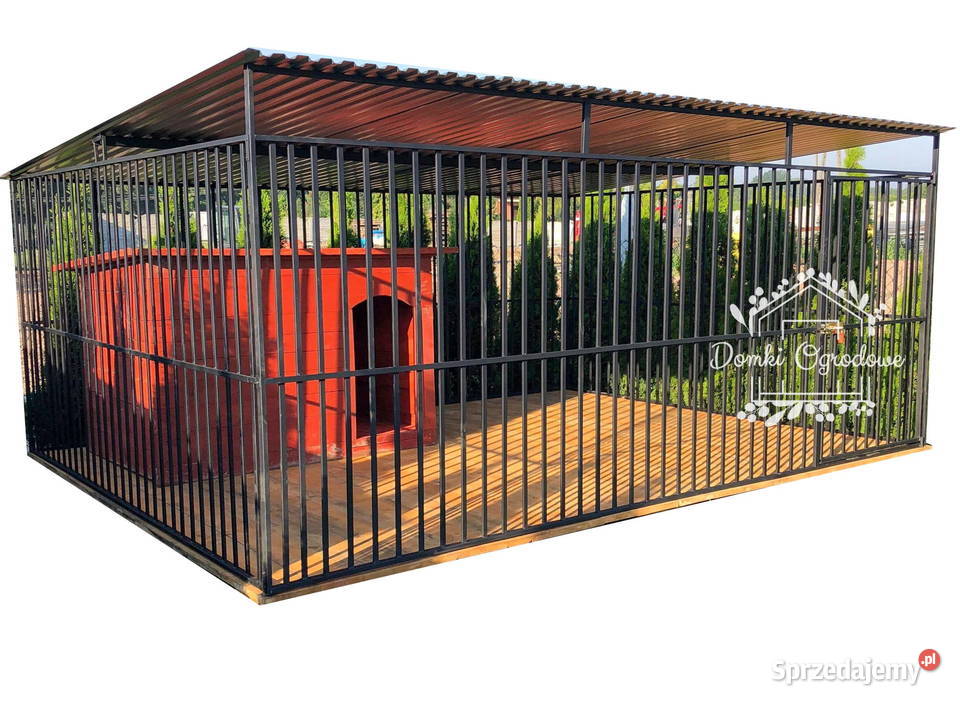 Kojec Psów 4x3m Drewniana podłoga ID589 Sopot