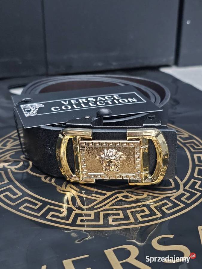 Pasek skórzany versace Skóra wielkopolskie Poznań