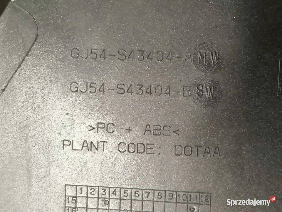 FORD KUGA MK2 LIFT BLENDA KLAPY BAGAŻNIKA TYŁ osobowe Pleszew