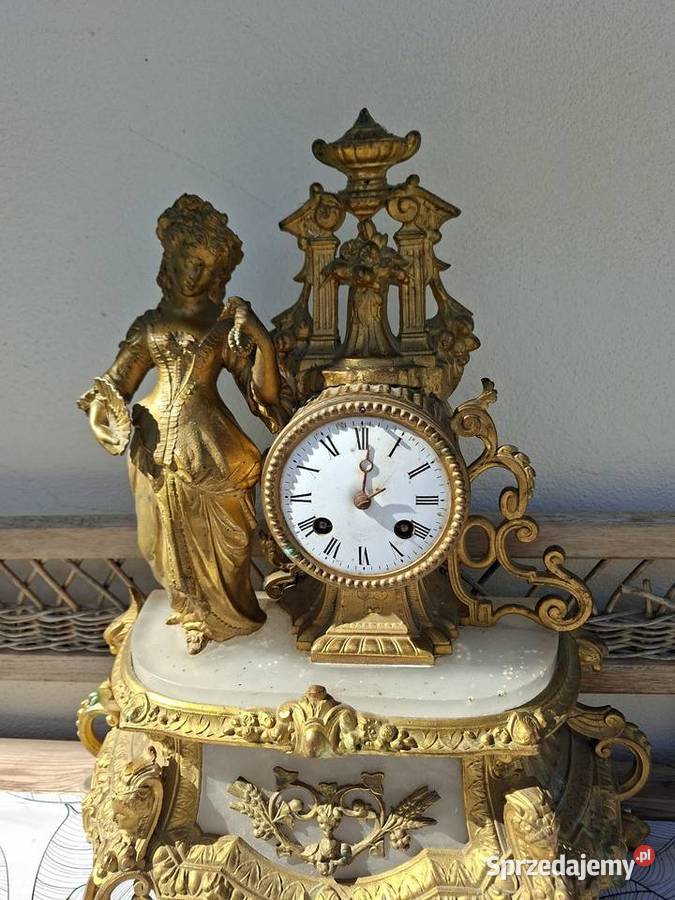 Kominkowy zegar francuski podkarpackie Rzeszów