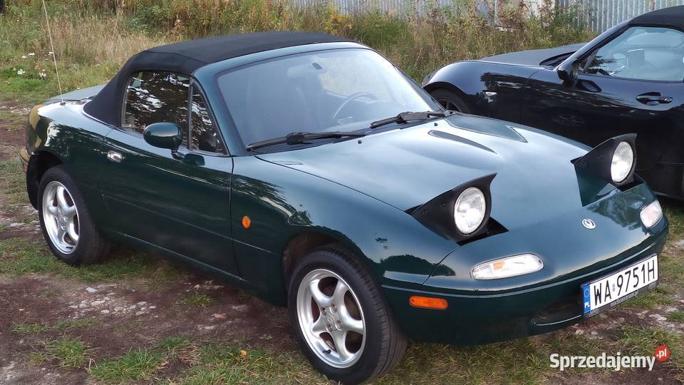 Mazda MX5 NA nowy lakier BRG zadbana nieuszkodzony mazowieckie Wiązowna