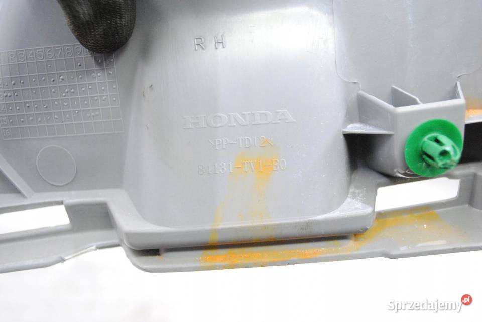 OSŁONA SŁUPKA PRAWY TYŁ HONDA CIVIC IX 9 LIFT osobowe