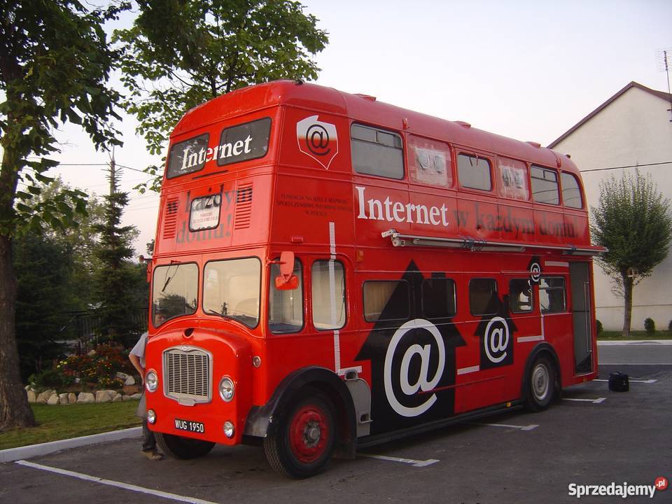 Zabytkowy piętrowy autobus promocyjny BRISTOL Autobusy i minibusy sprzedam