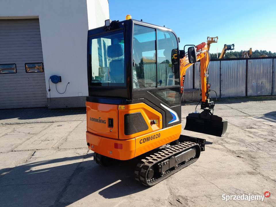 Minikoparka lonking 2t JCB CAT VOLVO TAKEUCHI Koparki