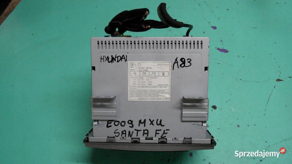 HYUNDAI SANTA FE II 09r radio CD 961802B900