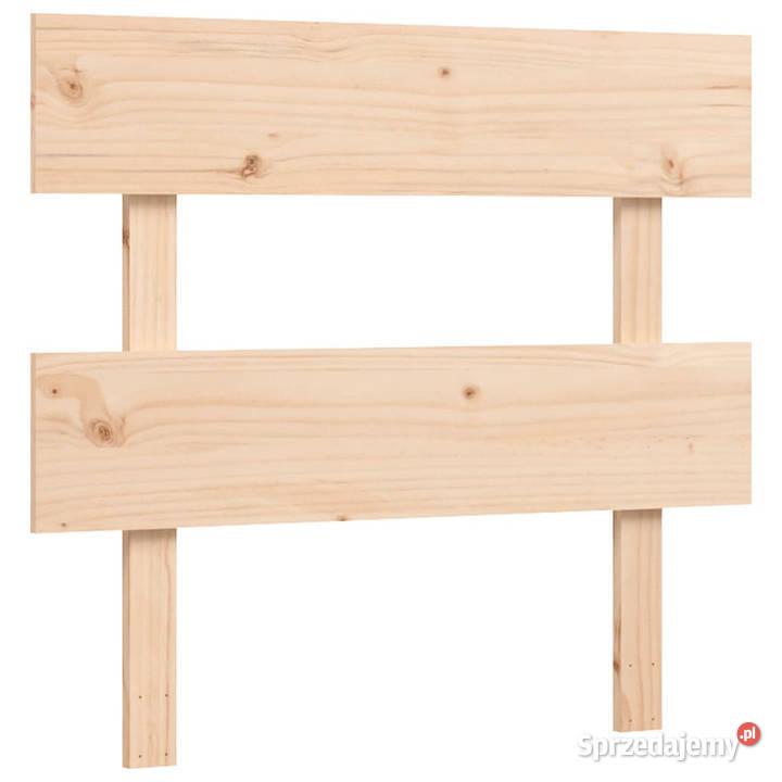 Rama łóżka z wezgłowiem lite drewno 90x200 Warszawa