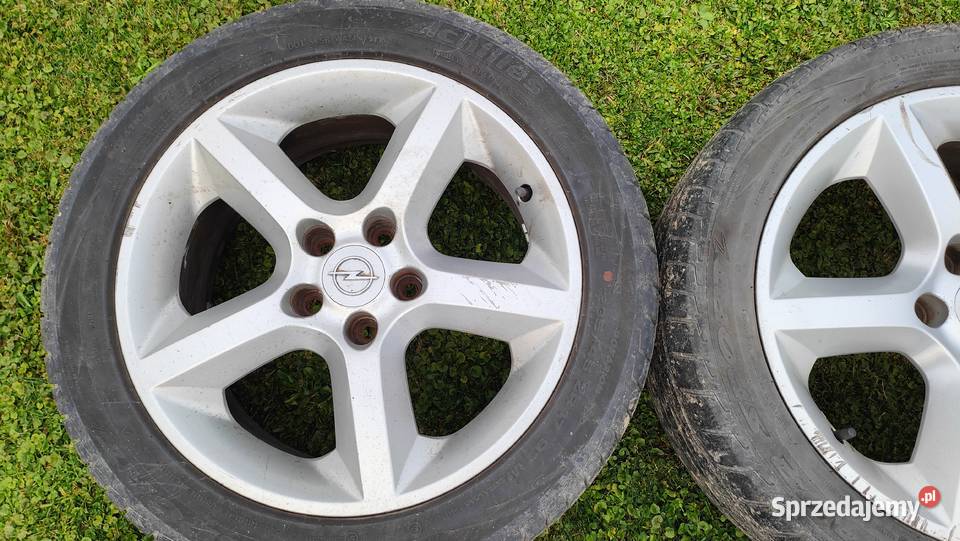 Felgi aluminiowe OPEL 5x110 R17 z oponami Przeworsk