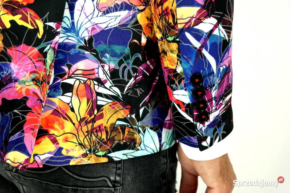 GIOVANNI PERA Marynarka Męska D609 Kolorowa wielkopolskie Ostrów Wielkopolski