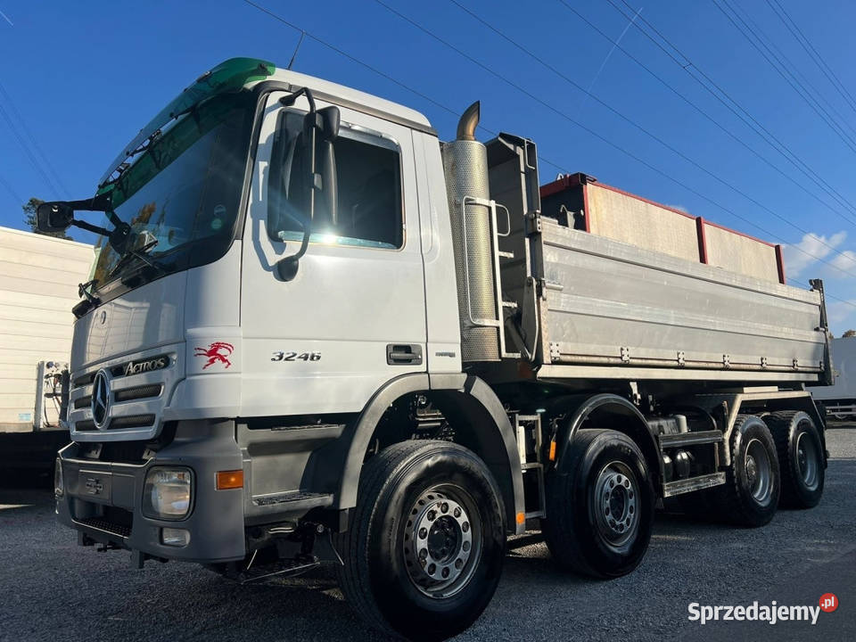 Wywrotka 8x4 3 stronna Mercedes mazowieckie Warszawa sprzedam