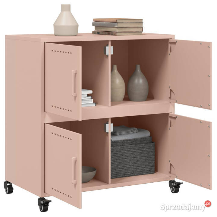 Szafka różowa 68x39x72 stal WM846651 Warszawa