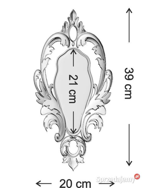 B21R Rzeźbiona deska pod rogacza koziołka dąb