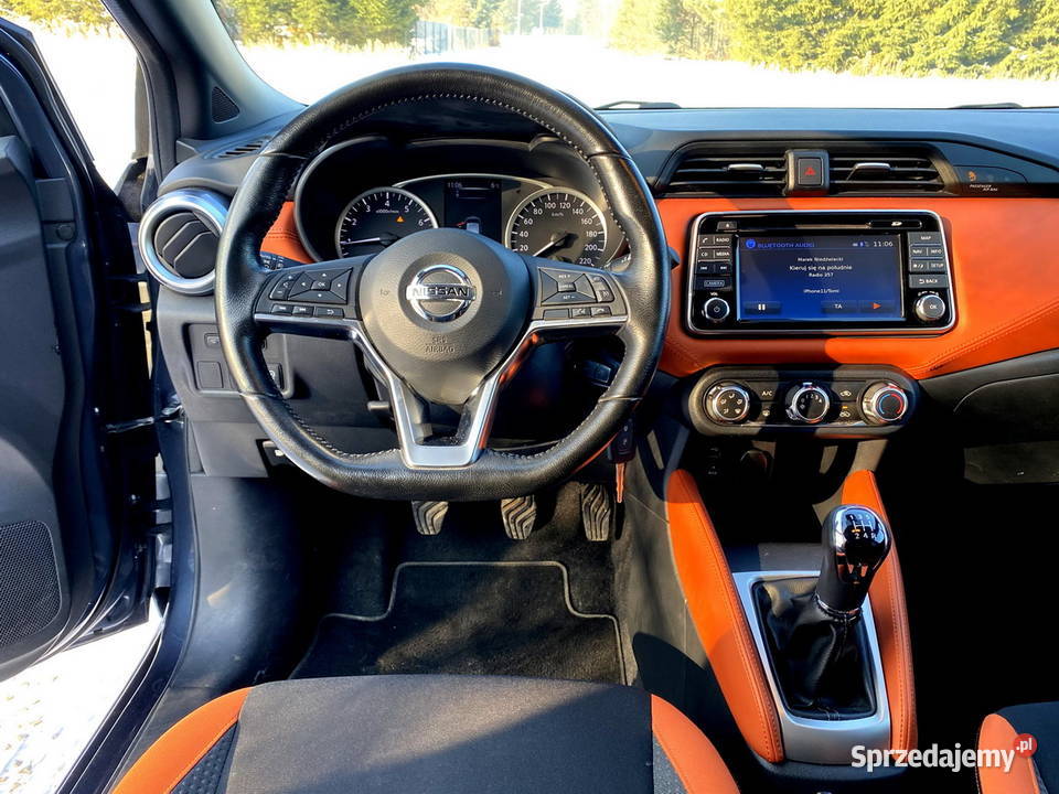 Piękny NISSAN MICRA Visia Plus 09 turbo benzyna Rok produkcji 2017 lubelskie Łuków