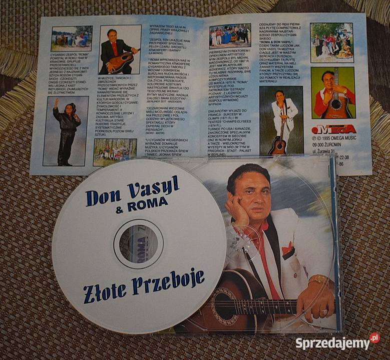 Don Vasyl Roma złote przeboje płyta CD w stanie Chełmno