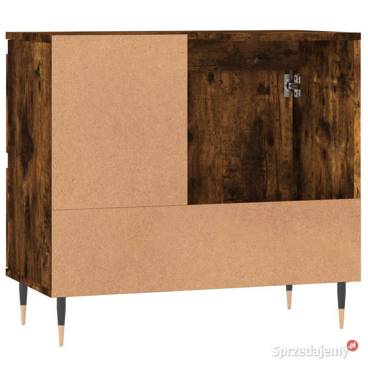 Szafka łazienkowa przydymiony dąb 65x33x60