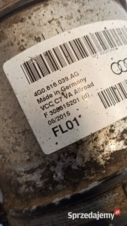 AUDI A6 C7 AMORTYZATOR PRZÓD LEWY 4G0616039AG