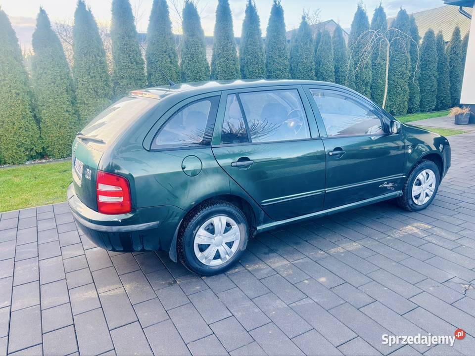 Skoda Fabia 14MPI 2003r przegląd i OC na 246112km Rzechta sprzedam